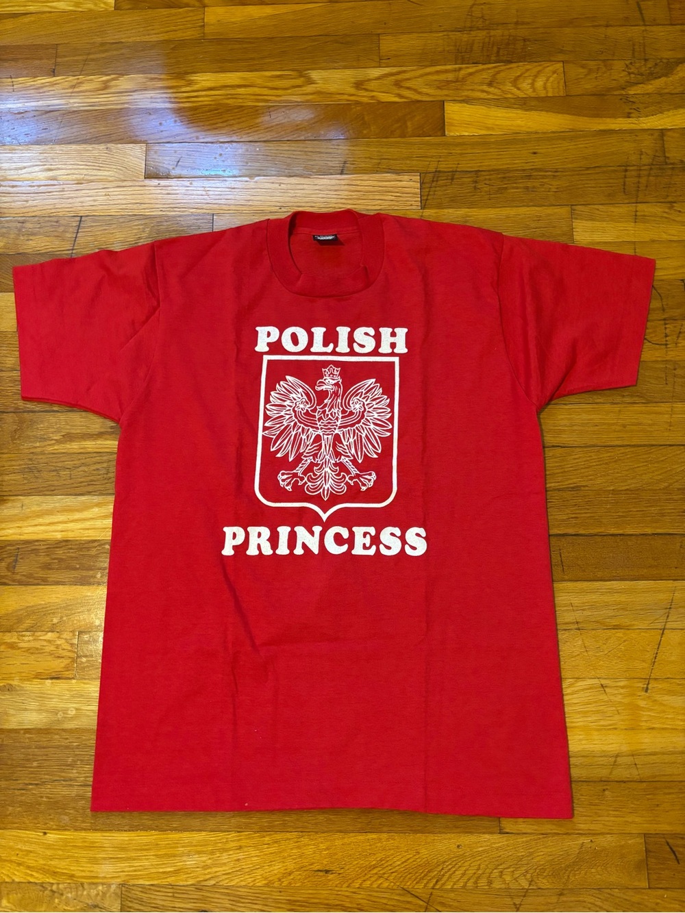 Vintage Polish Princess red t-shirt